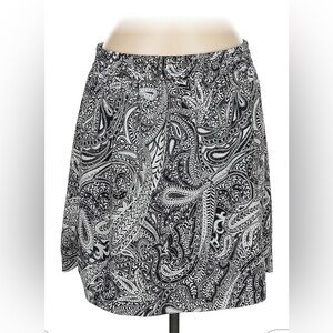 Black & White Paisley Skirt by Ann Taylor Loft.  Medium